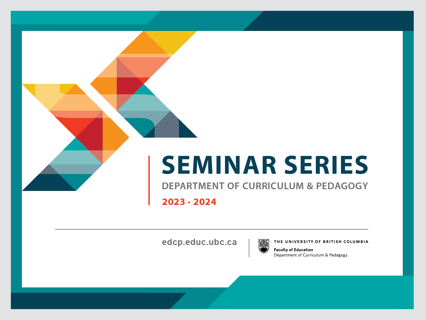Seminar Series front page image